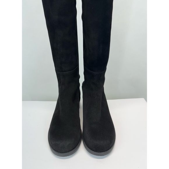 Stuart Weitzman 5050 Over The Knee Boot Black Suede Sz 9.5 - Picture 7 of 16